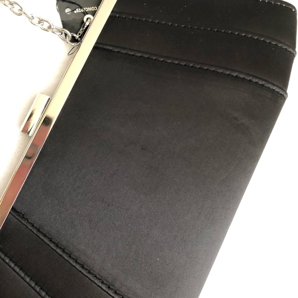 INC International Concepts Framed Wing Clutch, Black, NWT - Picture 8 of 8